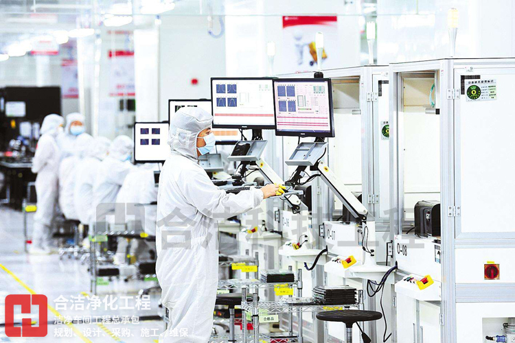 集成電路凈化車間的圖片 集成電路凈化車間的圖片