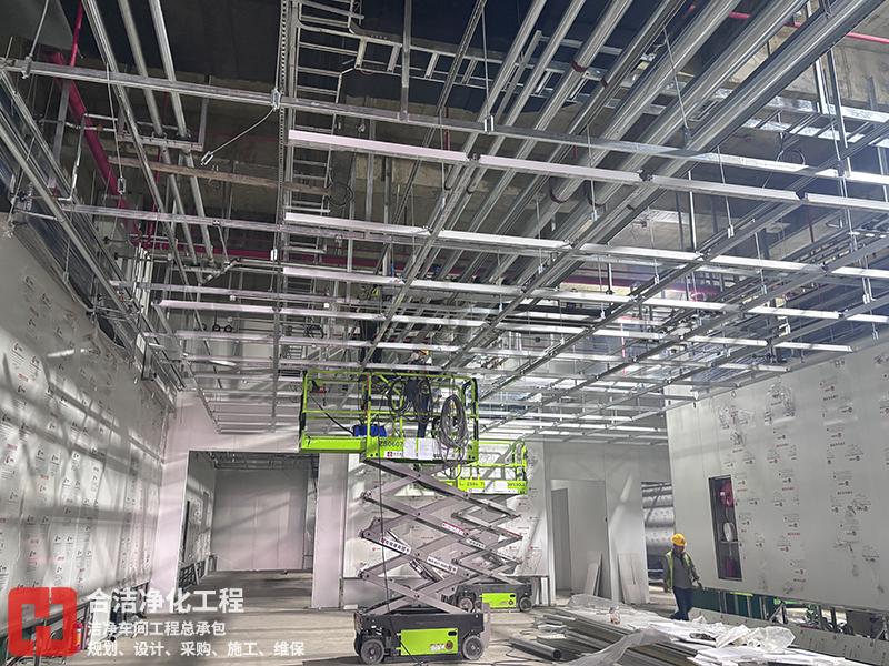 集成電路潔凈廠房的圖片