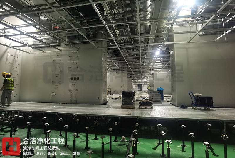 TFT、LCD電子行業(yè)千級無塵車間