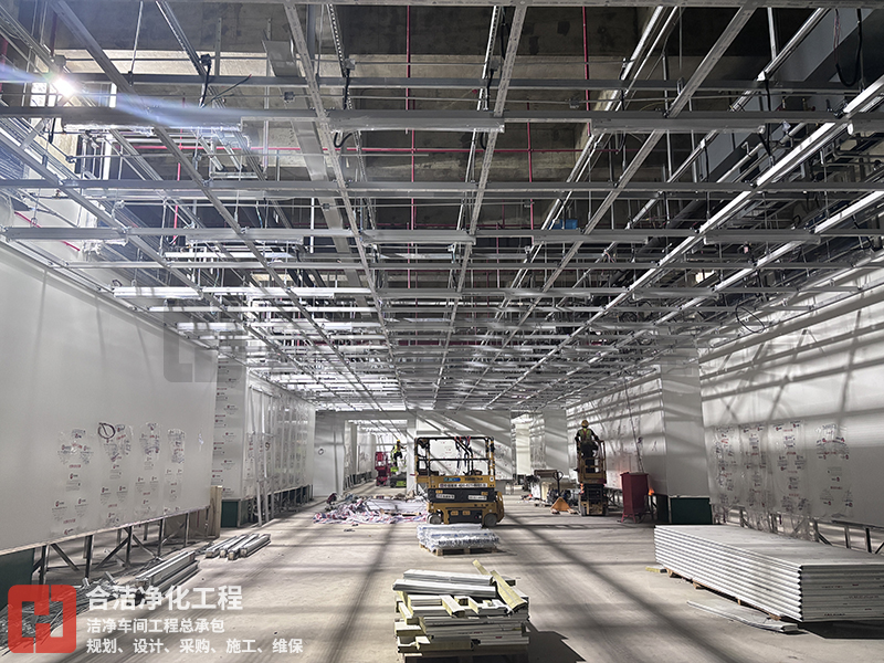 液晶顯示器凈化車間的圖片